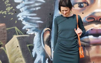 Ma petite robe verte – Tuto couture et manches personnalisées