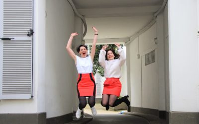 Un tissu, deux cousettes