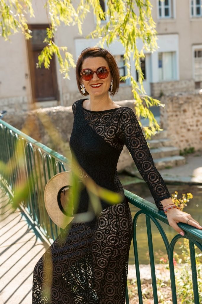 robe noire dentelle couture (6)