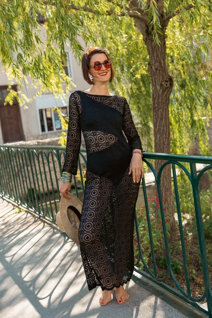 robe noire dentelle couture (7)